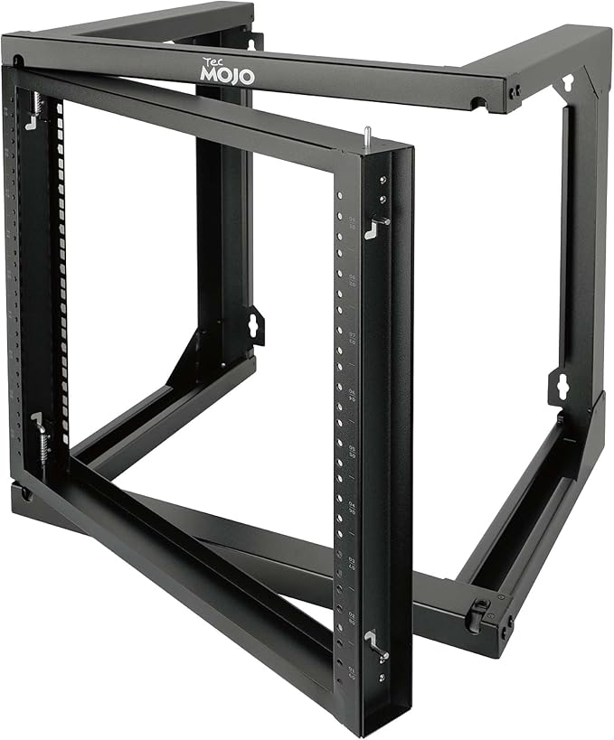 Tecmojo 9U Wall Mount Rack, Server Rack,Open Frame Server Rack,Network Rack for 19inch Computer/AV/D
