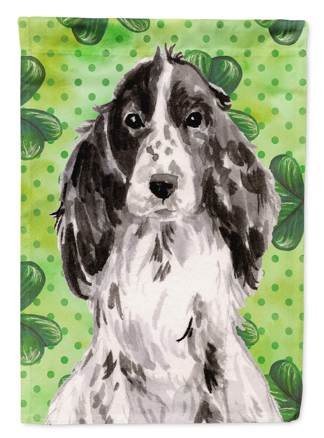 Drapeau Black Parti St. Patrick grand format en toile Caroline's Treasures BB9553CHF