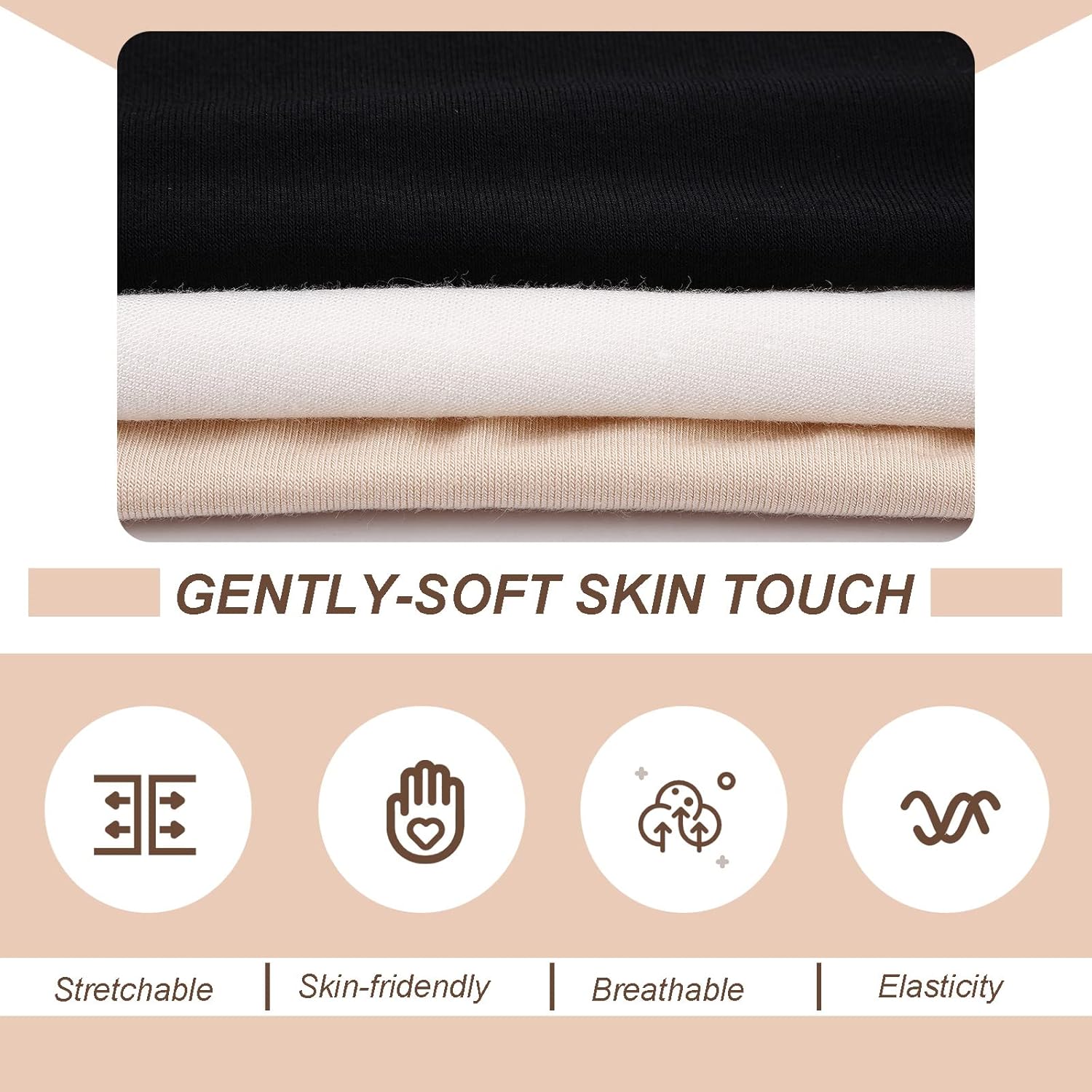 Haysandy 3 Pcs Half Slip for Women Under Dresses Lace Short Trim Half Slips for Underskirt Slip Dress - Image 5