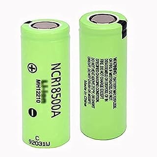 3.7V 18500 2040mah Ion Battery for NCR18500A 3.6V Battery for Toy Torch Flashlight Ect,6pcs
