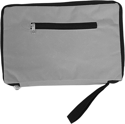 Miniatura 4 de Bolsas plegables con ruedas, carrito de compras plegable, reutilizable, bolsas de comestibles, bolsa de compras con ruedas (gris)