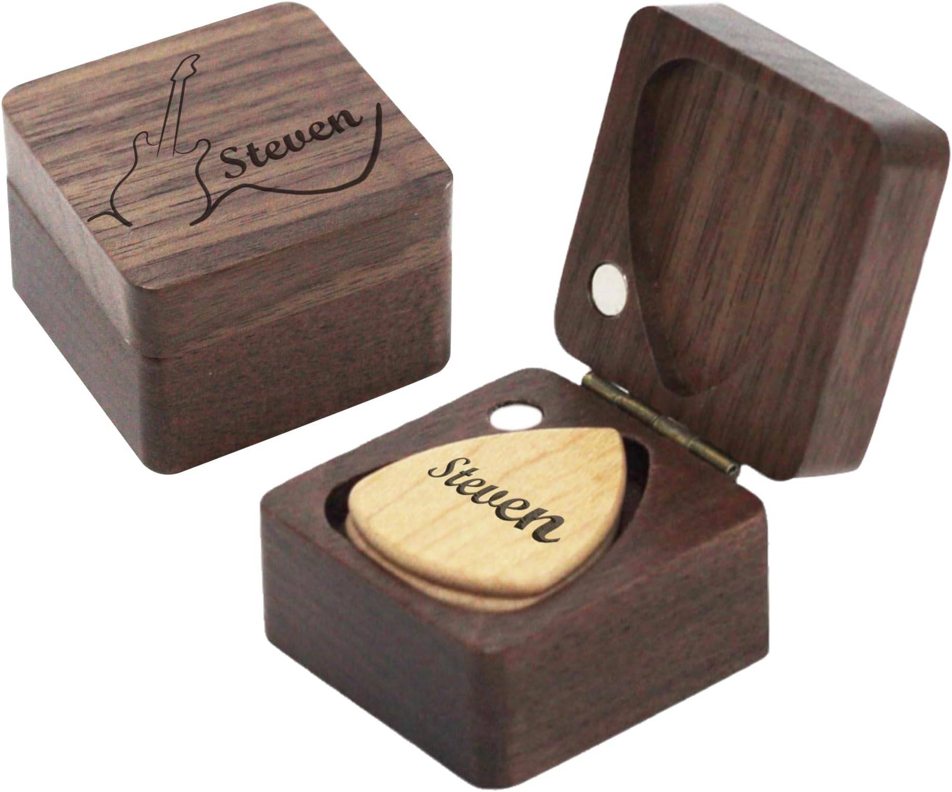 Personalised Guitar Picks, Custom Guitar Picks with Case, Custom Guitar