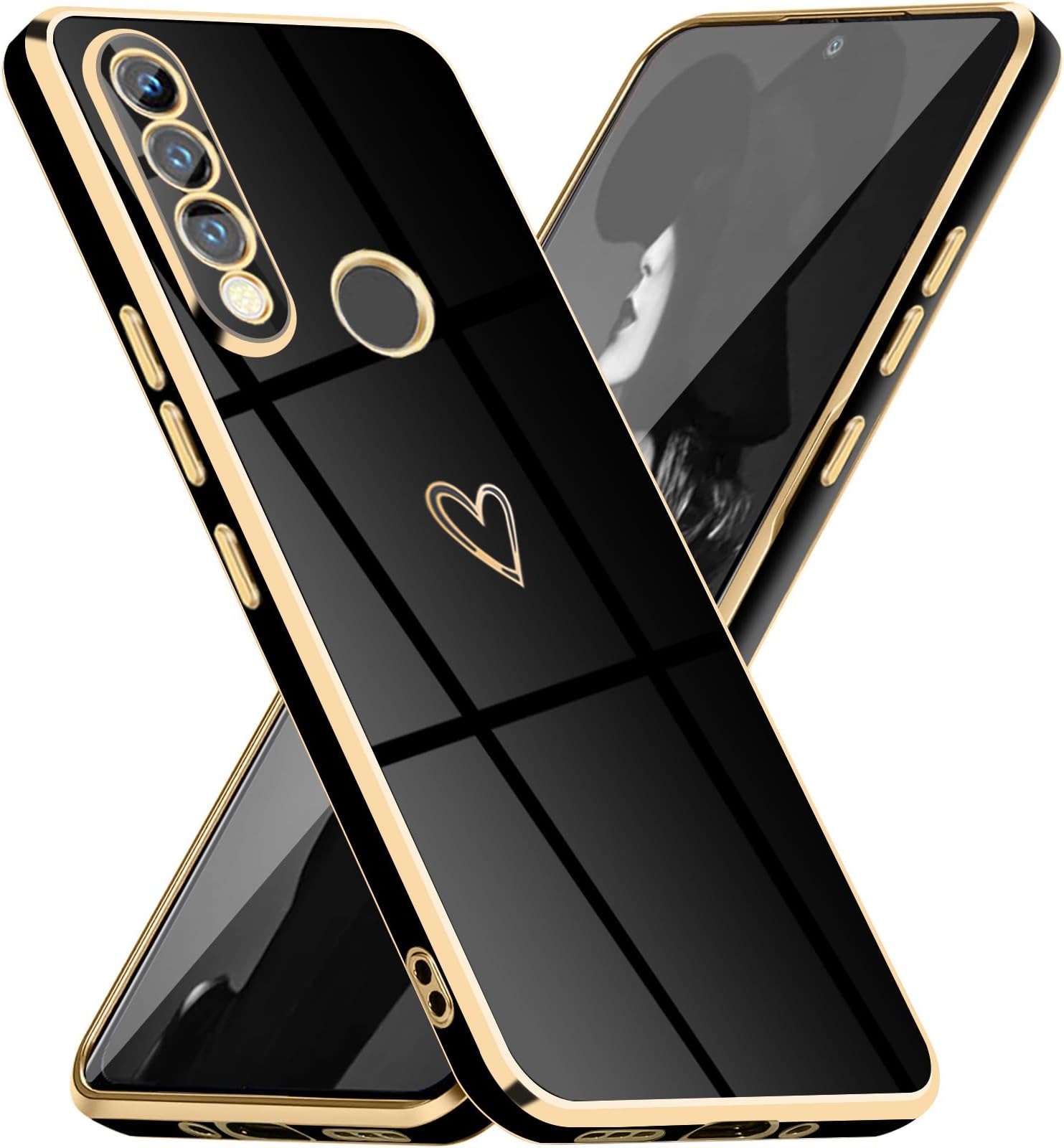 RUIYITECH Silikon Schutzhülle Für Vmate E2 Kit - Schwarz Weiß