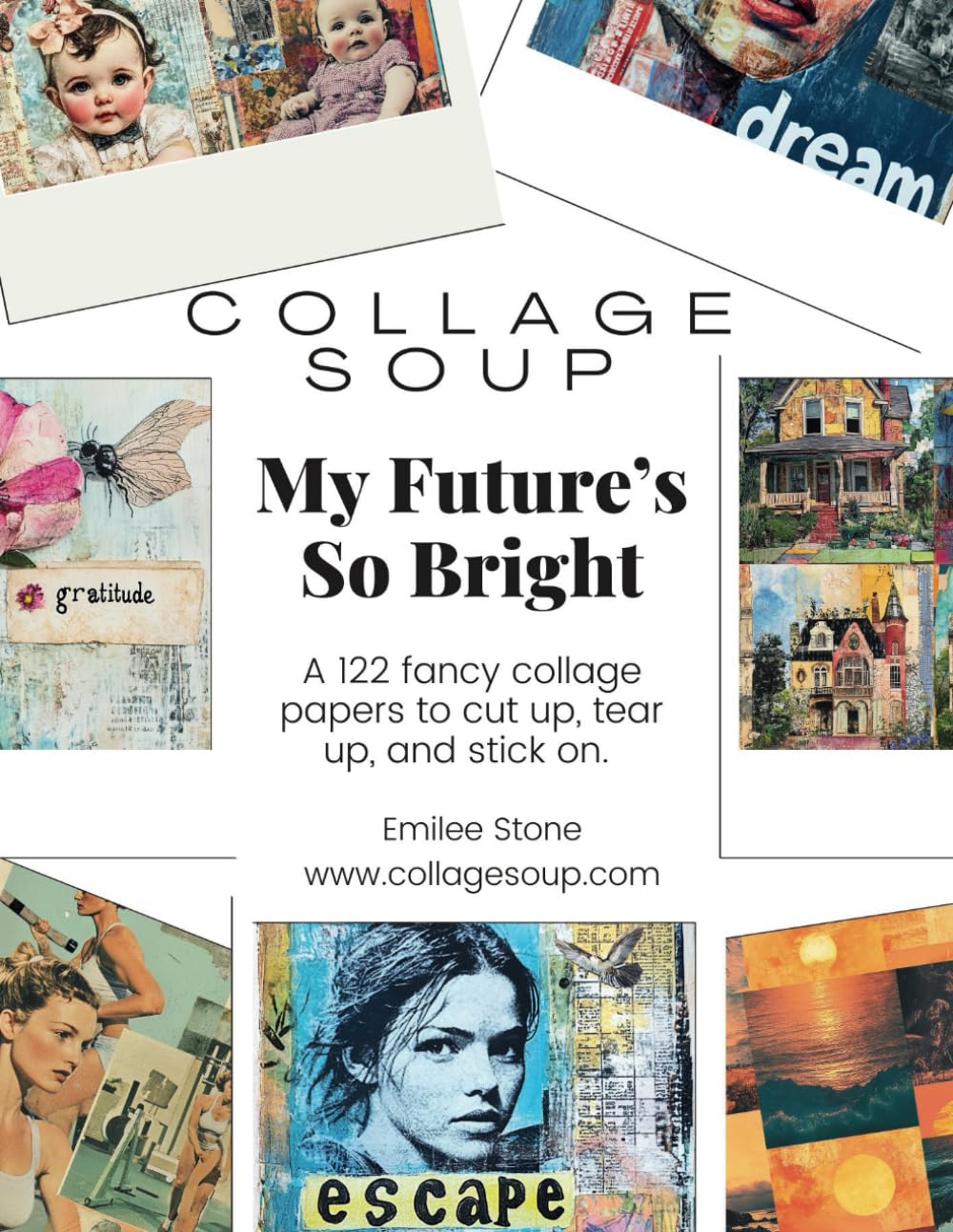 Images à découper pour collage et mixed media afin de structurer vos objectifs