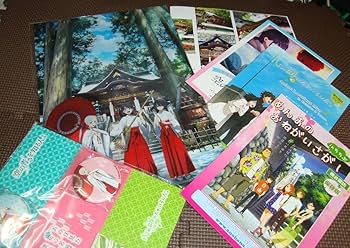 ラッピングバス　クリアファイル　あの花　ここさけ　空青 あの花」「ここさけ」「空青」「ふれる。」 – 報知