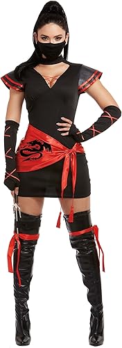 Dreamgirl Mujer Ninja, Negro