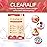 CLEARALIF Laundry Detergent Sheets, Magnolia, 64 Load, CLEARALIF Laundry Detergent Strips Eco Friendly & Hypoallergenic