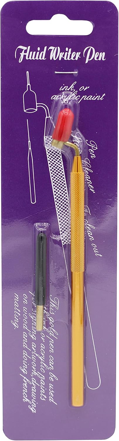 Creative Hobbies Detailing Fine Line Fluid Writer Paint Applicator Pen | Precision Touch Up Paint | Perfect for Rock Chips and Scratch Repair
