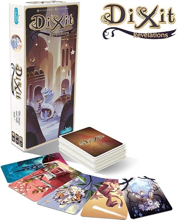 Asimodee DIX09IT Dixit Revelations, Board Game, Multicolored