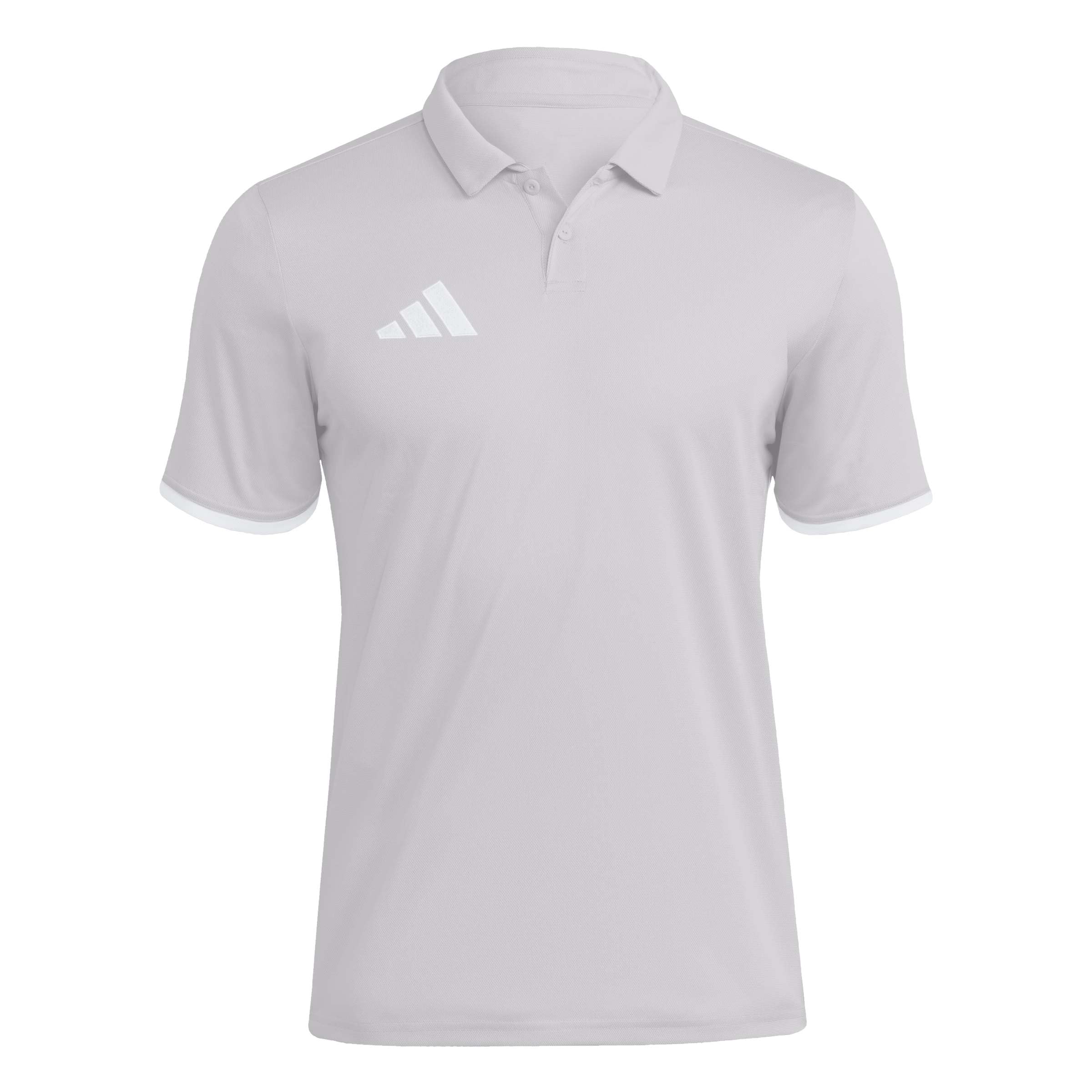 adidas Men's Entrada26 Polo Shirt, Team Light Grey/White, XS