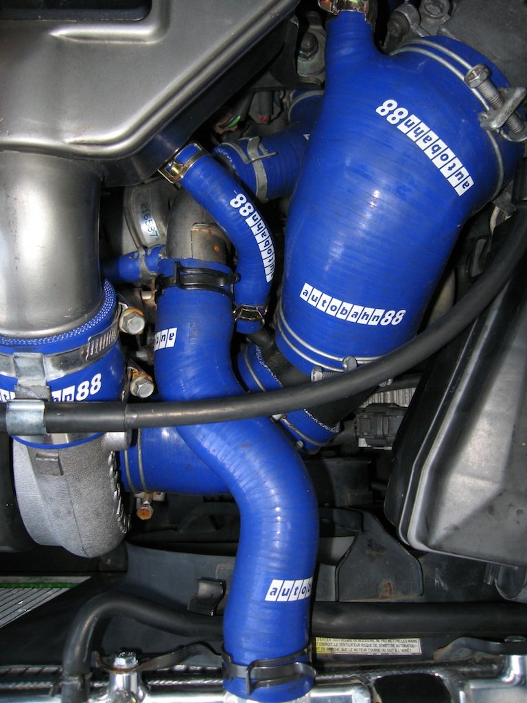 Autobahn88 Zestaw silikonowych węży chłodnicy i grzejnika, model ASHK202-BK (czarny - bez zestawu zacisków)