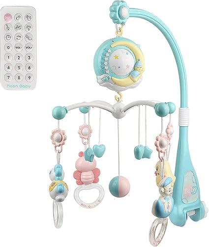 Mobile Musical Lit Bebe Mobile Lit Bebe Une Variete De Fonctions De Musique De Projection Et D Eclairage Fonction De Synchronisation Avec Telecommande Il 01 Amazon Fr Bebe Et Puericulture