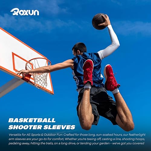 Miniatura 3 de Mangas de brazo, compresión deportiva de protección solar UV refrescante para hombresmujeres