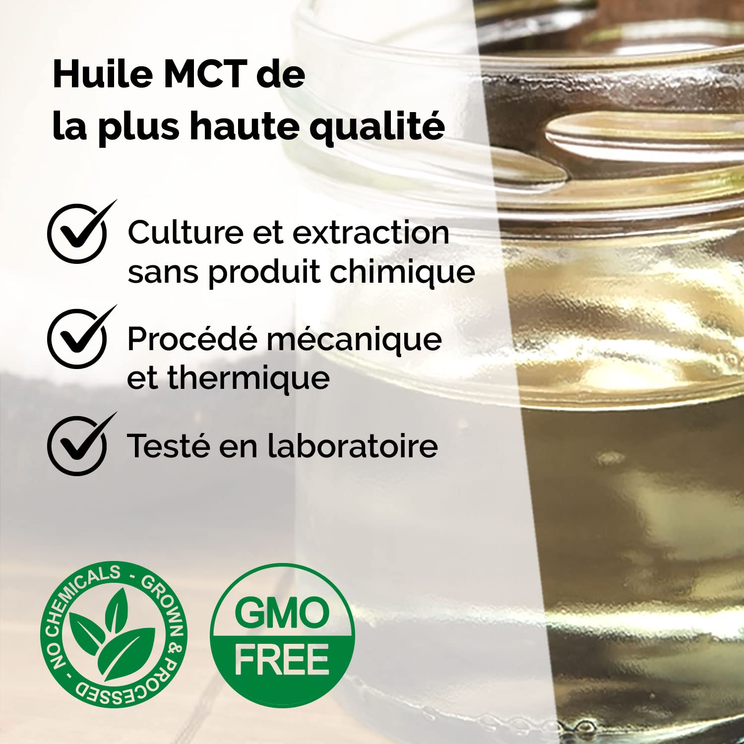 Nutribe MCT Pure C8 C10. Aceite de coco MCT Premium 250ml - Energía, programa de adelgazamiento, refuerzo de cetonas, nutrición especializada