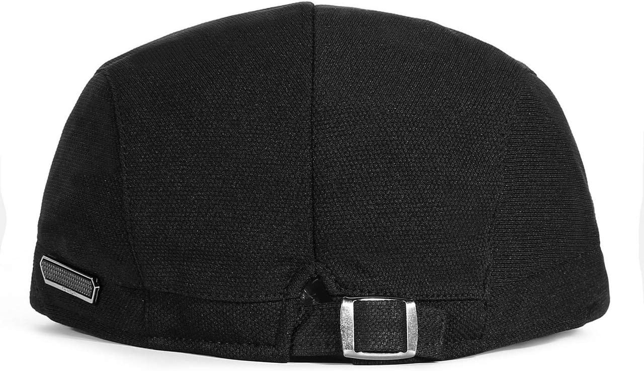 FALETO Men's Flat Ivy Gatsby Newsboy Hat Winter Spring Autumn Driving Cabbie Hunting Cap - Image 2