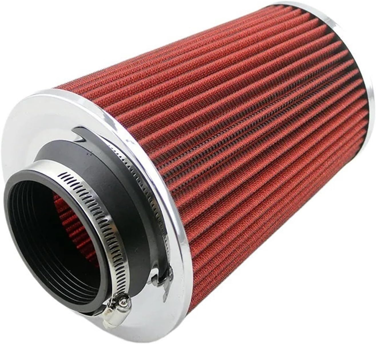 Universal 3 Inch 76 mm Cold/Intake Sports Filter High Performance Clamp-On Washable Car Professional Spare Parts(3 inch)