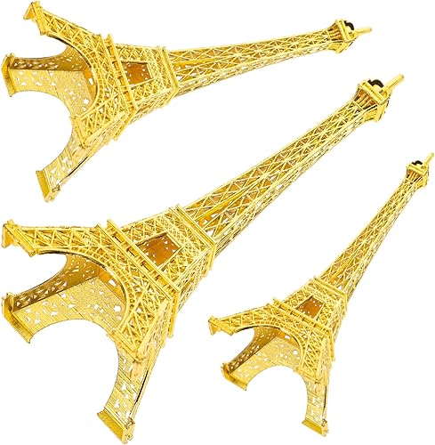 BESPORTBLE 3 piezas Torre Eiffel Torre Torre Eiffel Modelo Mesas Decorativas Para Torre Eiffel Soporte Soporte Soporte Dormitorio Torre Eiffel