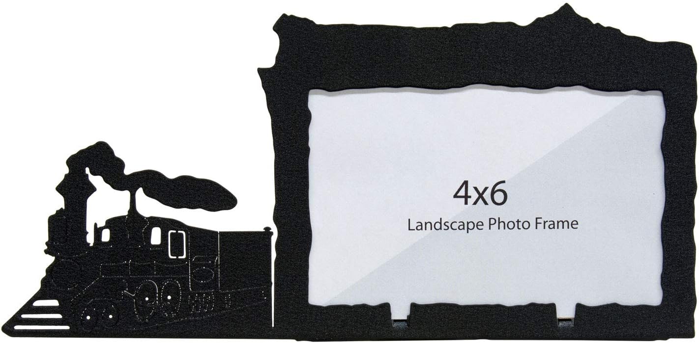 Innovative Fabricators, Inc.Steam Engine Train 4X6 Horizontal Picture Frame