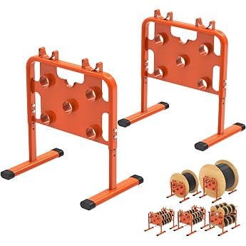 SELEWARE High Performance Wire Dispenser Wire Spool Stand Cable Reel