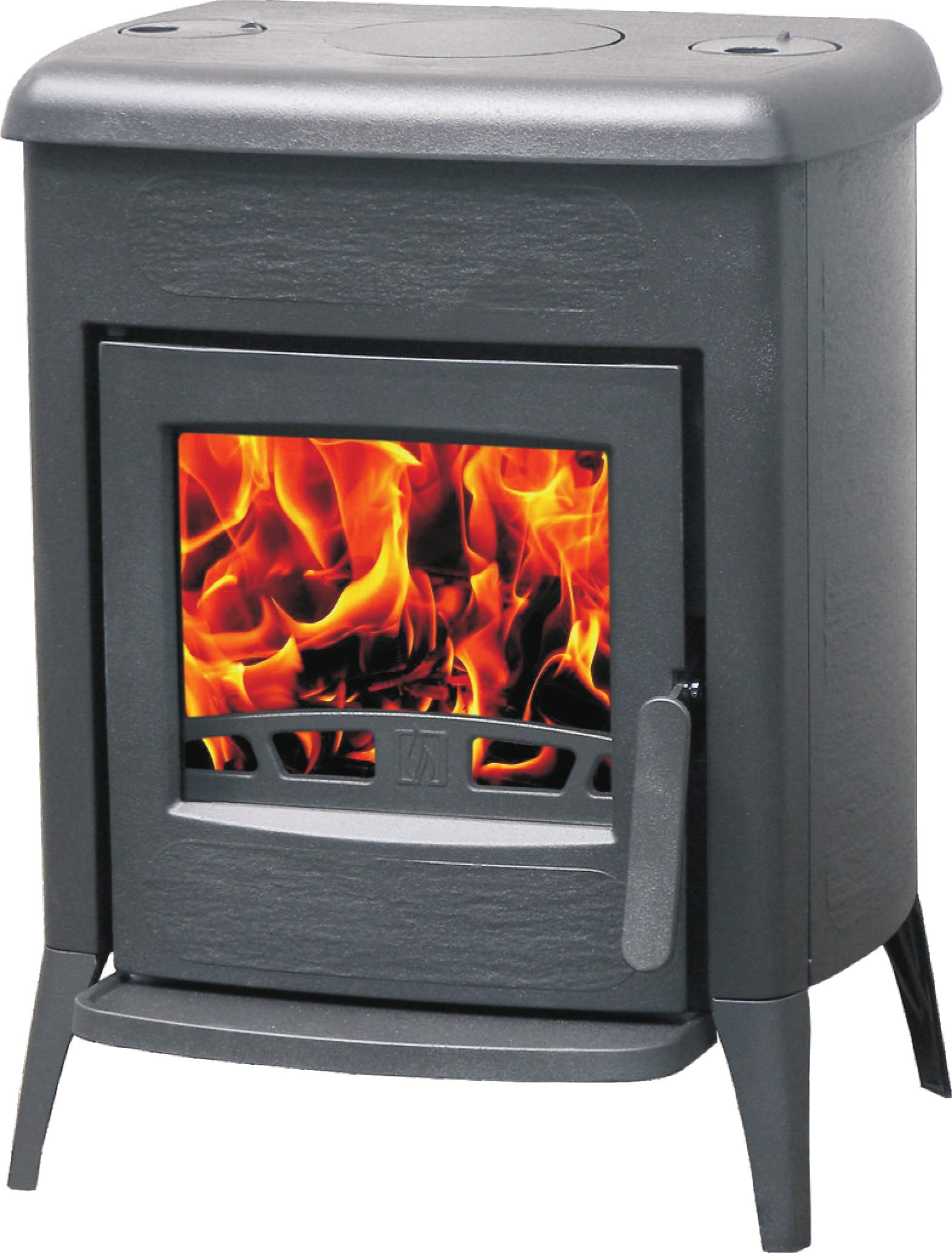 EEK A+ Gusskaminofen Plamen Amity 3 mit Herdplatte - 8kW: Amazon 