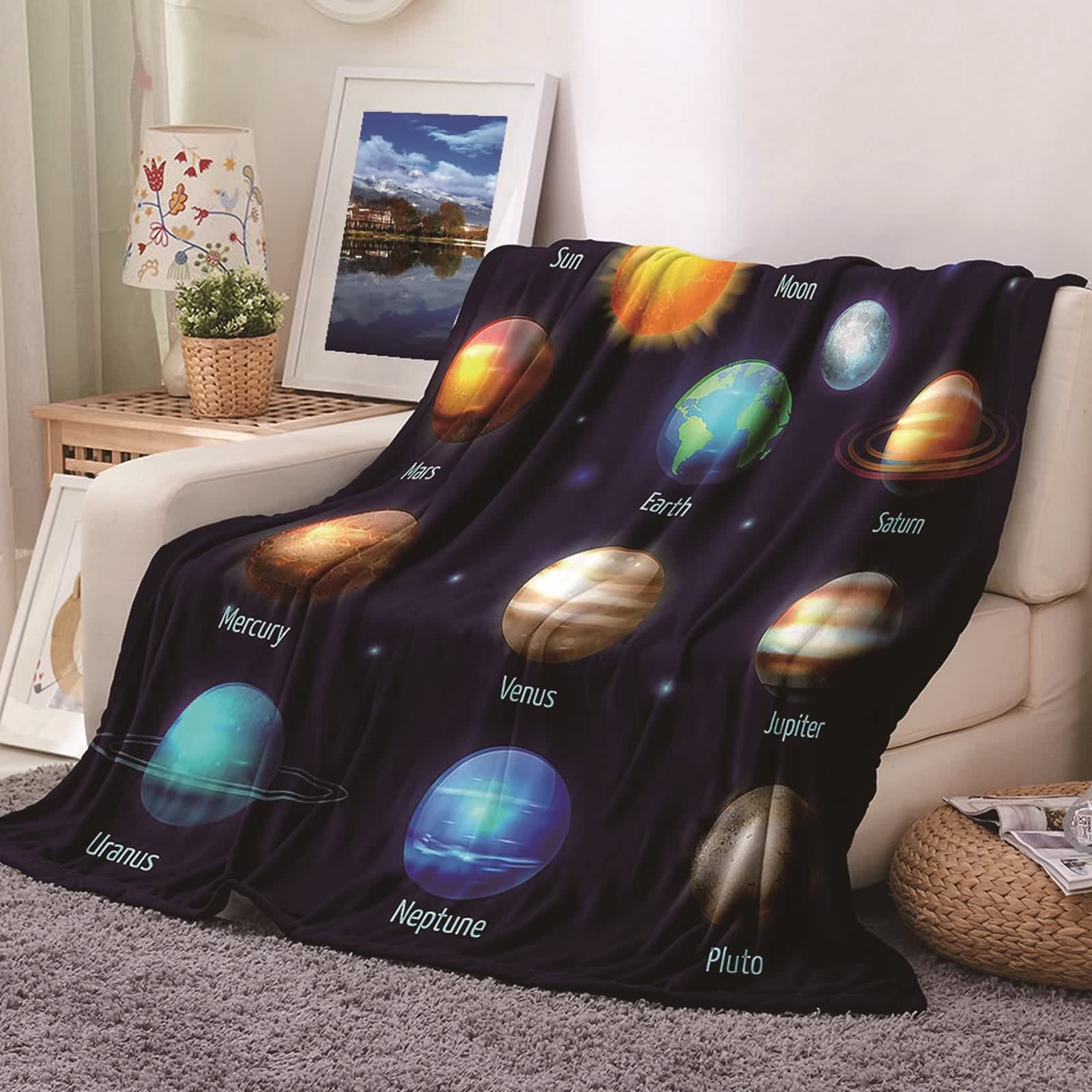 Couverture chaude hiver flannel contre le froid et les frissons