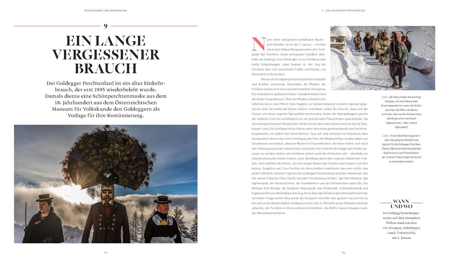 Maskenzauber und Dämonentanz: Alpenbräuche zwischen Mystik und Tradition. Perchten, Krampus & Winterbräuche. Mit eindrucksvoller Fotografie und ... Masken & gelebtes Brauchtum im Alpenraum