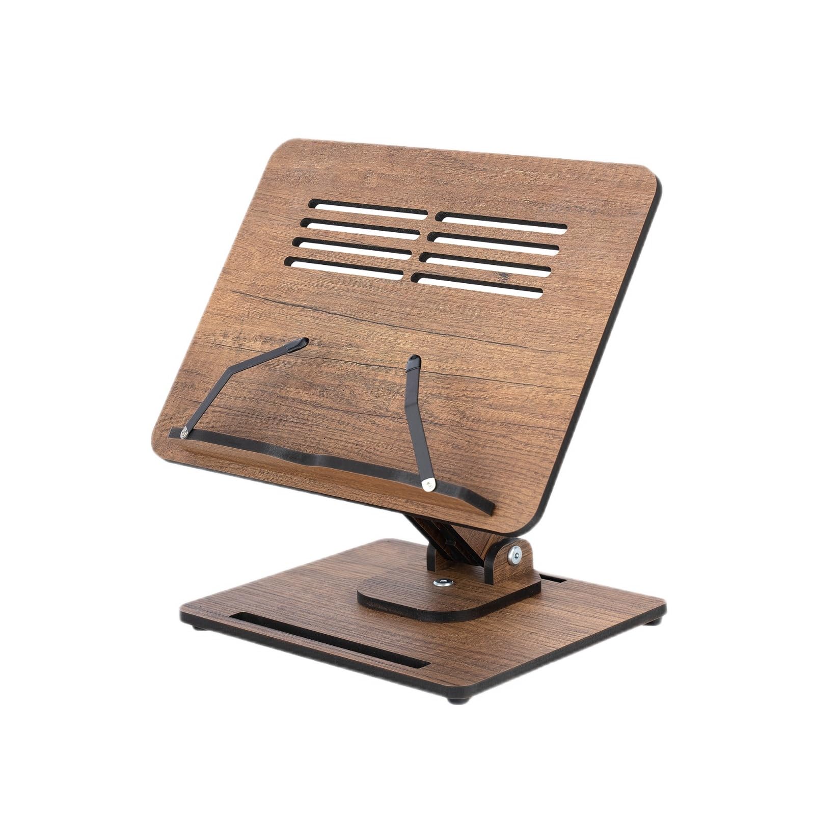 Vigo Wood - DYKOS Yükseklik Ayarlanabilir Katlanabilir 360º Dönebilen Kitap Okuma ve Laptop Standı