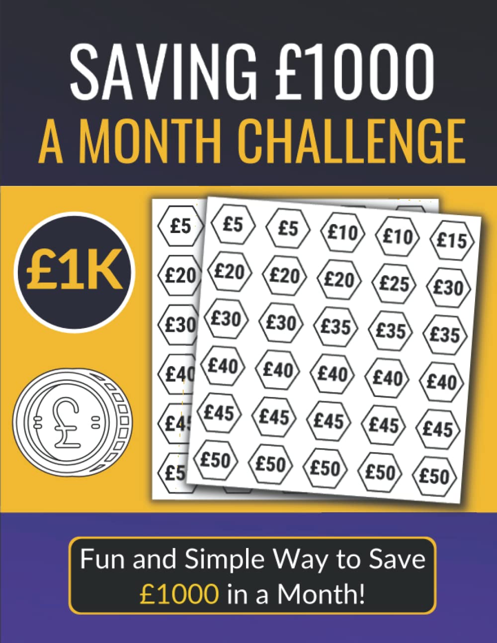 Buy Saving £1000 a Month Challenge Fun and Easy Way to Save £1000 a Month 30 Days Money