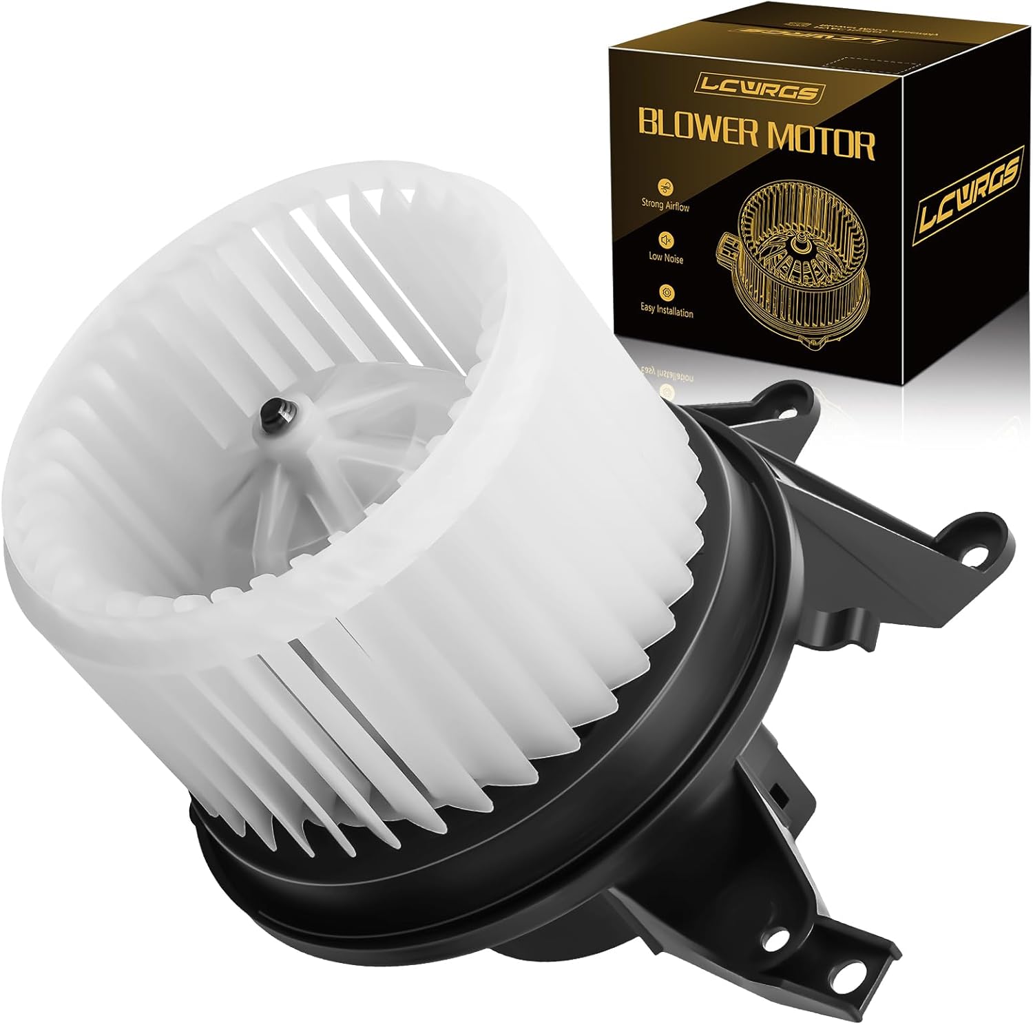 AC Blower Motor with Fan Fits for 2015 2016 2017 2018 2019 2020 2021 2021 2022 2023 Jeep Compass Renegade HVAC Heater Blower Motor Replaces# 700351 68266039AA