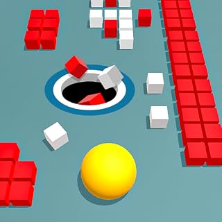 Hole Hoarding Ball Rush! Color Hole Swallow Master 3D - Black Hole Clear the Board Fun Run Game