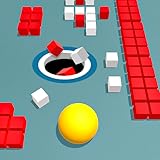 Hyper Hole Rush! Swallow Arcade Black Hole 3D - Protect your Ball Hole Eat Everything Clear the Board Satisfying Hole Idle Fun Run Game