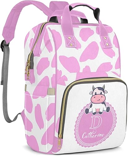 zaaprintblanket Mochila divertida de encargo del bolso de pañales de los animales de la granja para el regalo de, Muilti 17, Mochilas Daypack
