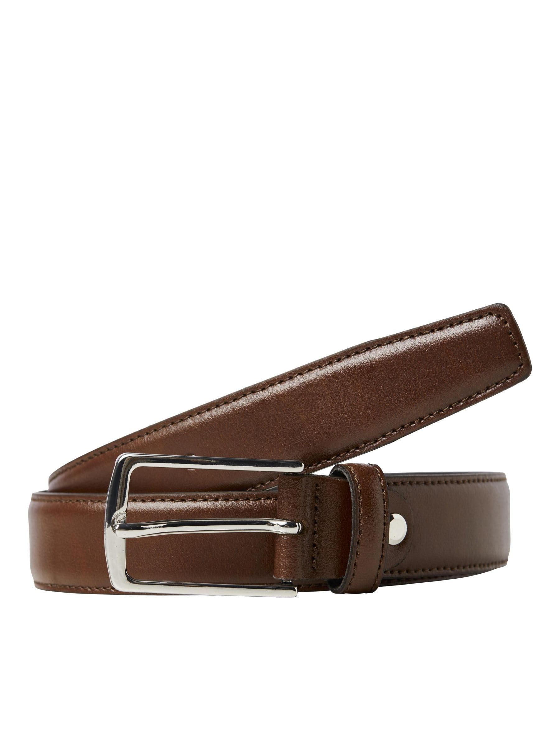 Jack & Jones Jacchristopher Belt Noos, Cintura, Marrone, 105-image