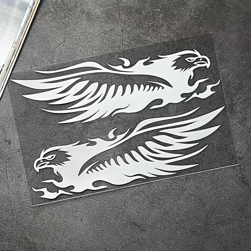FGLFPXI 1 Pair Car Stickers Decor Motorcycle Auto Body Windshield F&Ender Additions Decals for Z900
