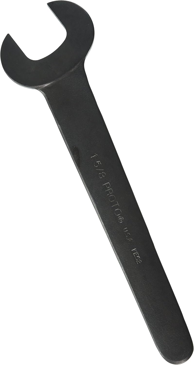 Proto JKE52 Check Nut Wrench, 13 In. L, Black Oxide Open End Wrenches