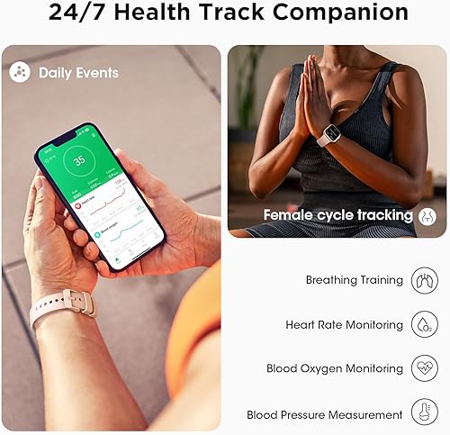 Miniatura 5 de Rastreadores de salud y estado físico para mujeres y hombres 30 días de duración de la batería rastreador de actividad con respuestallamada presión