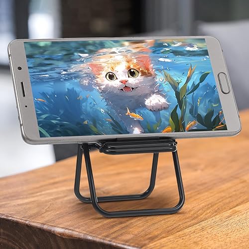 Miniatura 5 de 12pcs Mini Silla Plegable Sillas de Casa de Muñecas Escala 16 Muñeca Muebles Decoración Escritorio Teléfono Celular Soporte 12.50X6.50X5.15.7 in