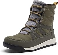Vista 1 de SOREL Whitney Botas cortas con cordones para mujer, botas de invierno de nailon impermeables