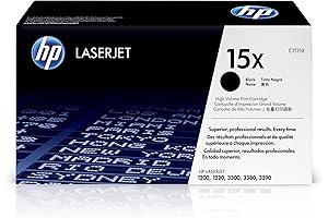 HP LaserJet 3390 Toner: 15X High-yield Black Toner Cartridge