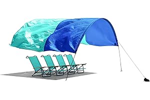 Shibumi Shade® - Ultimate Beach Haven with Wind-Powered Protection