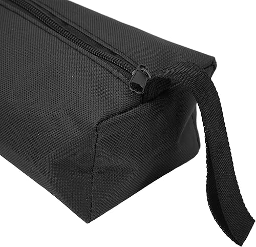 Miniatura 5 de Bolsa de herramientas con cremallera, 2 piezas portátil para electricista, bolsa de almacenamiento de herramientas de mano, bolsa de herramientas