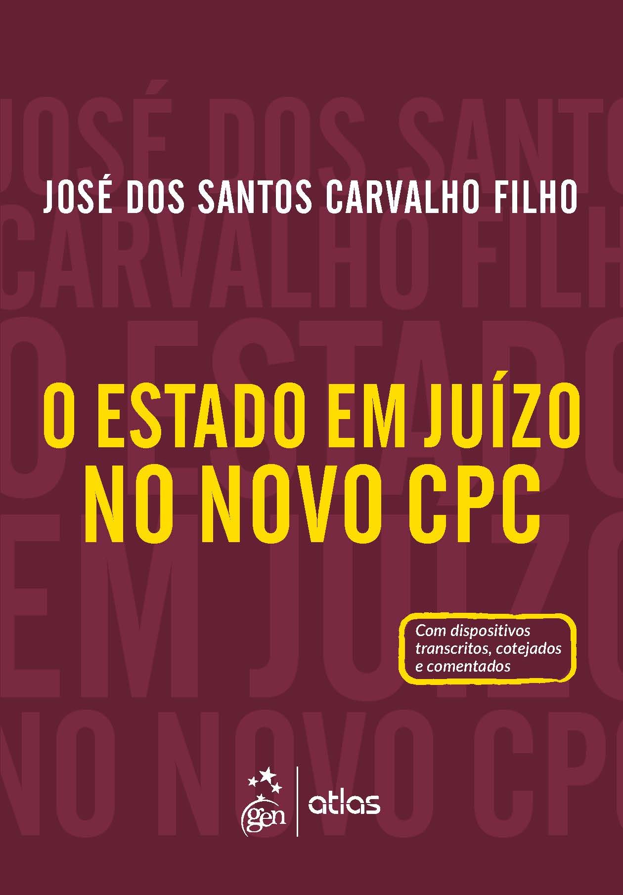 Capa de O Estado em Juízo no Novo CPC