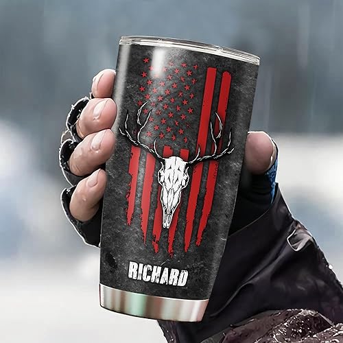 Vista 17 de WAZONE Vaso personalizado de acero inoxidable para oficial de policía, 20 onzas, 30 onzas, taza con aislamiento con nombre personalizado, taza