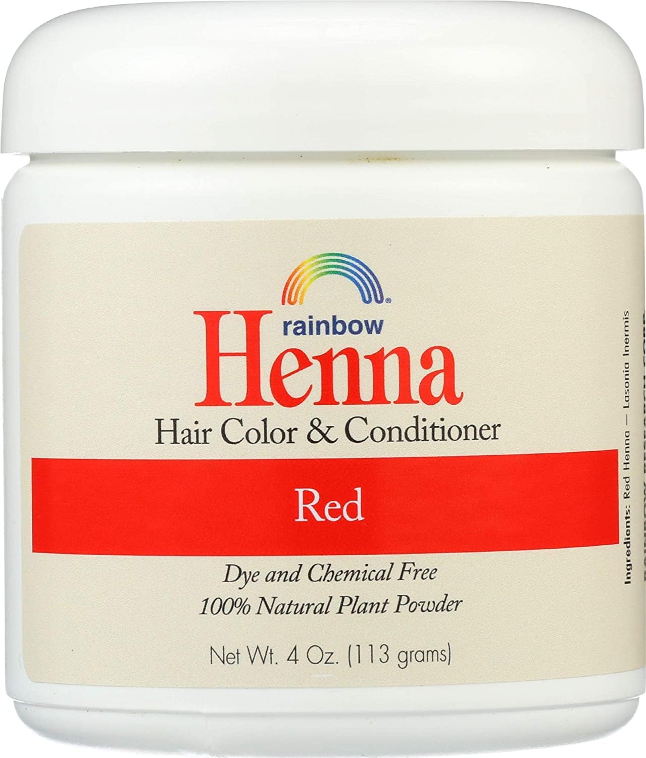 Rainbow Research Red Henna, 4 oz (2 Pack)
