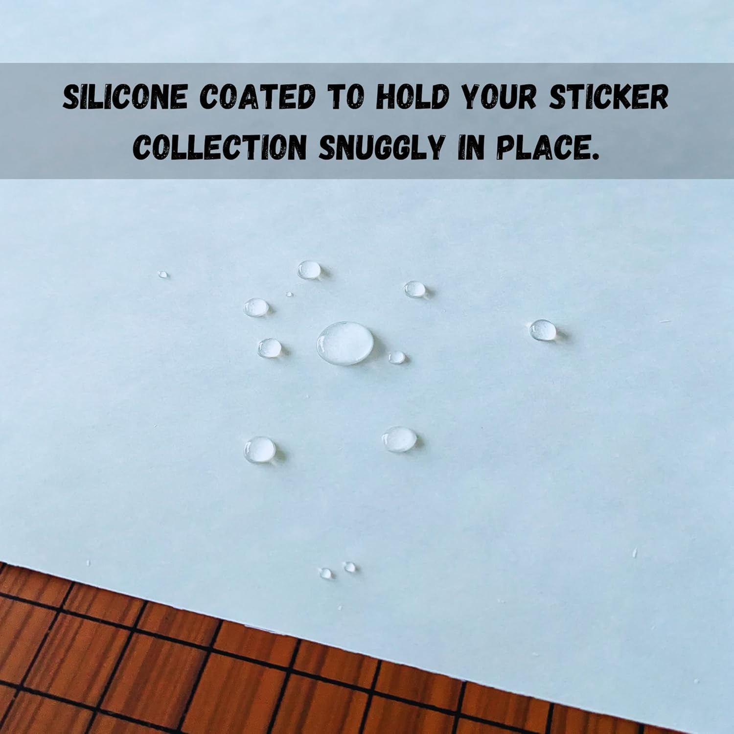 Paper, Double Sided Silicone Release Backing for Collecting Organizing and Rearranging Sticker Collections, 8.5x11” Refill Pages for Blank Storage Albums, Reusable Book Inserts (100)