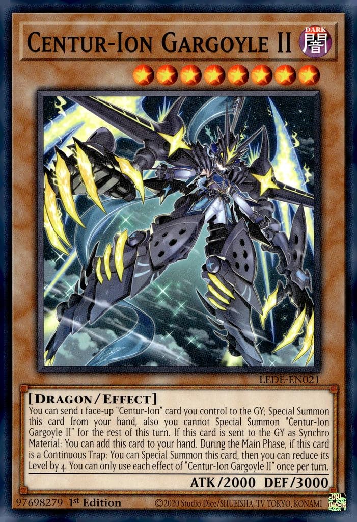 イオナンタ　ギカンテモンスター YU-GI-OH! Centur-Ion Gargoyle II - Common - 1st Edition - Yu-Gi-Oh