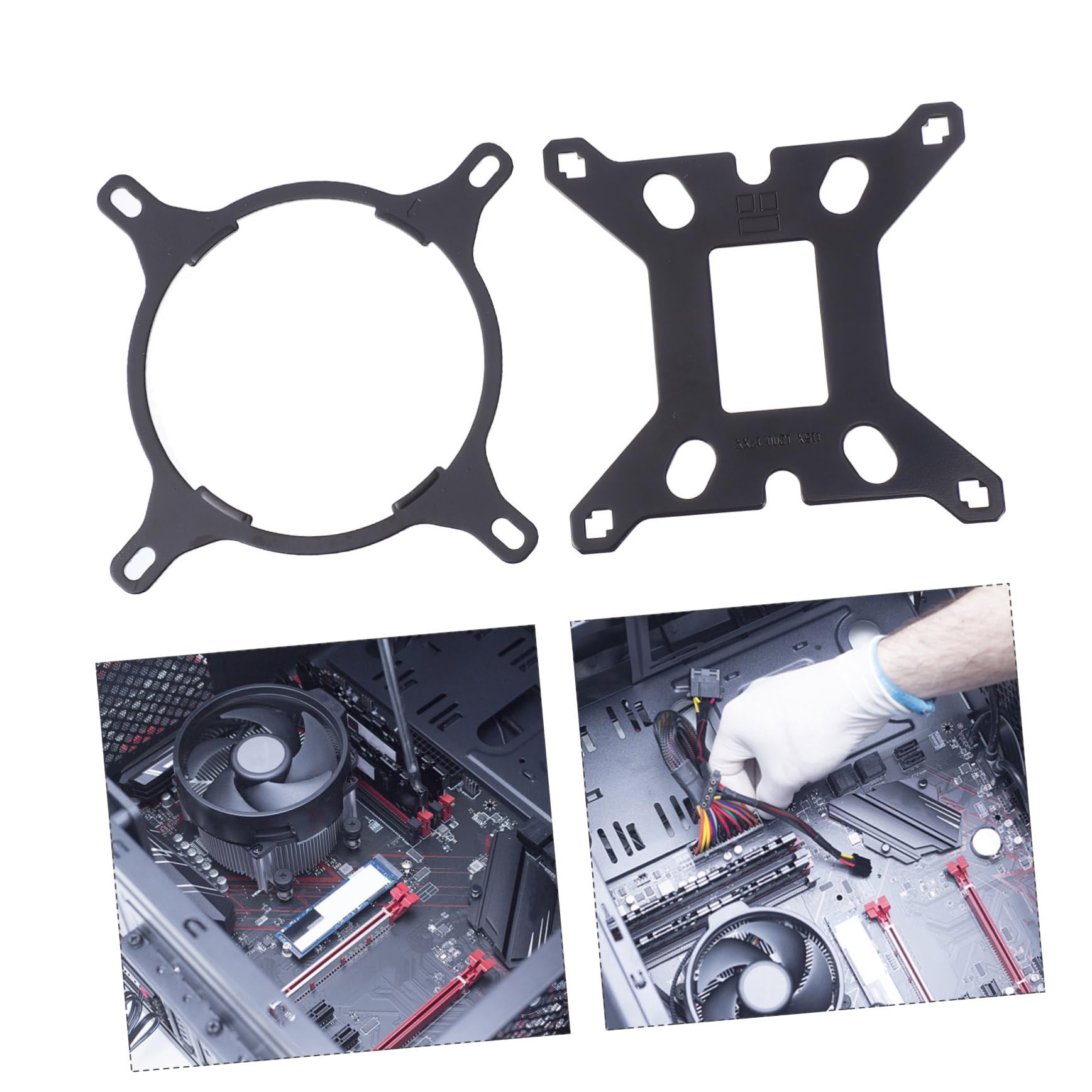 Soporte De Montaje Para Disipador CPU – Compatible Con Socket, Refrigeración Líquida, Fácil Instalación, Metal Resistente