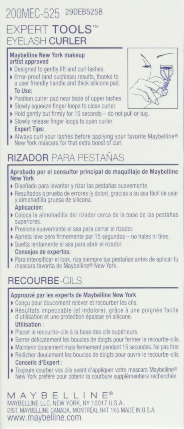 Maybelline New York Expert Tools, Eyelash Curler
