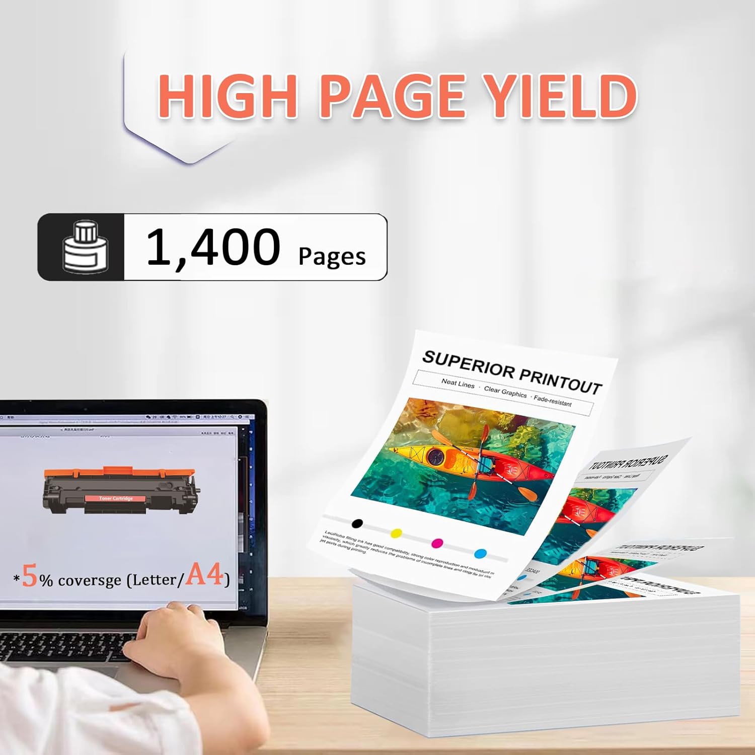 47A Toner Cartridge Compatible for HP 47A CF247A Toner Cartridges Work for HP Laserjet Pro MFP M30A M17A M17W M16A M29A M29W Printers 1 Black