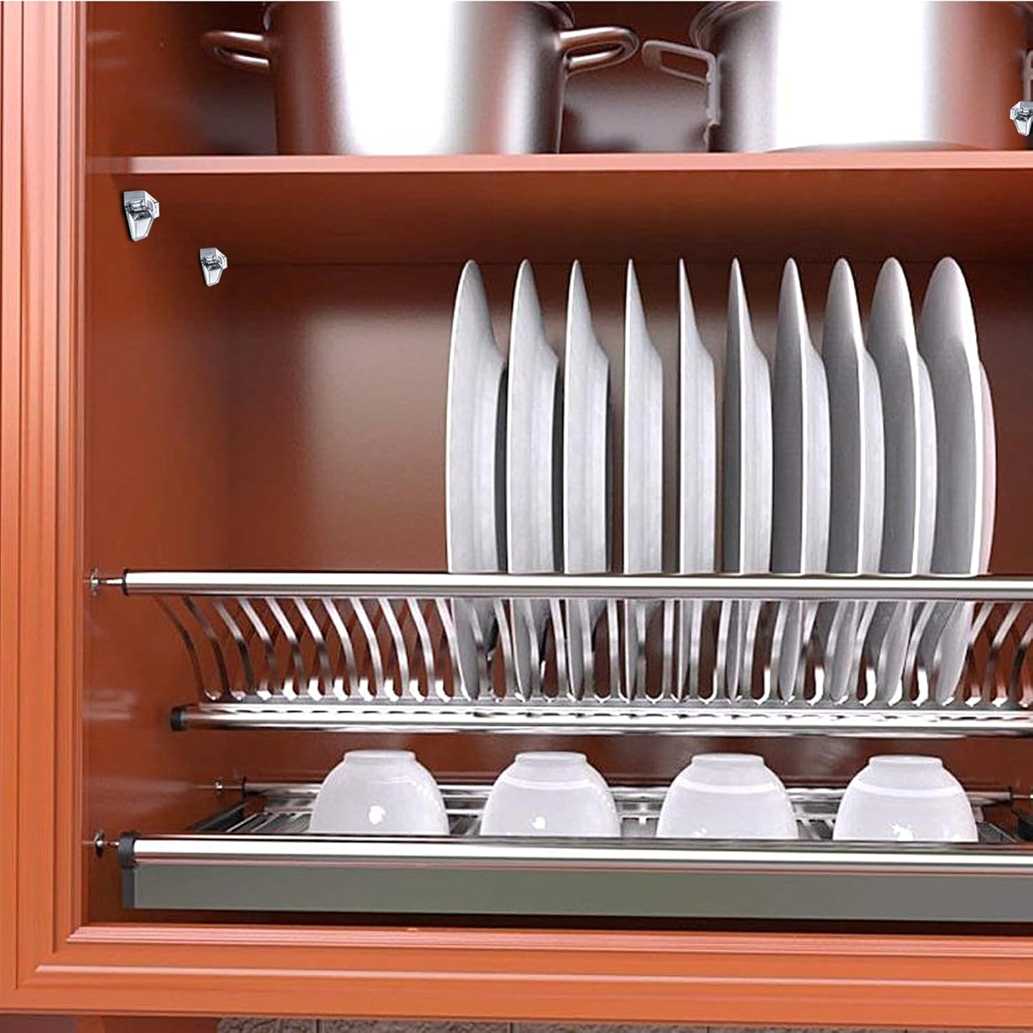 Litoexpe 50pcs Shelf Pegs, 3 Millimeters or 1/8 Inch Cabinet Shelf Supports Pins, Clear Plastic Shelf Holder Peg, Shelf Holder Bracket Pin, Furniture Shelf Holder Replacement Peg